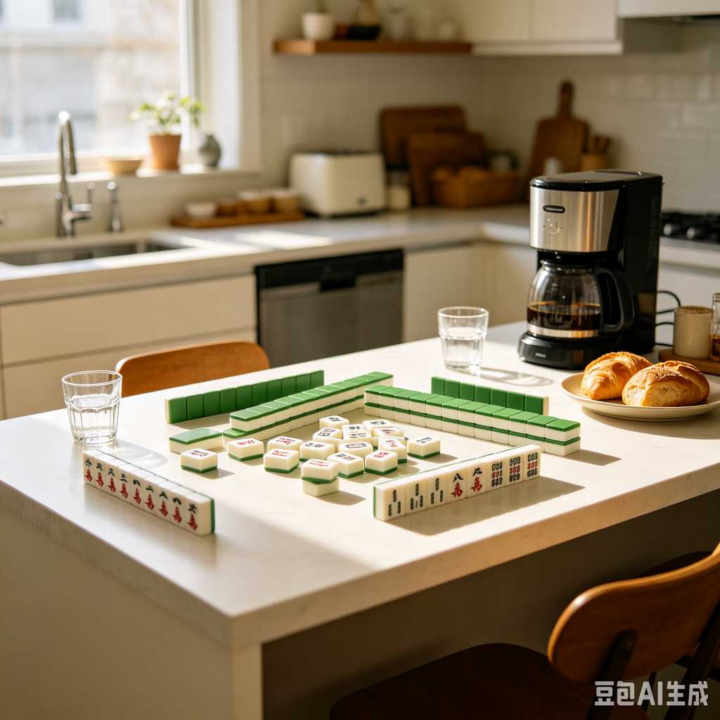 oil painting mahjong set