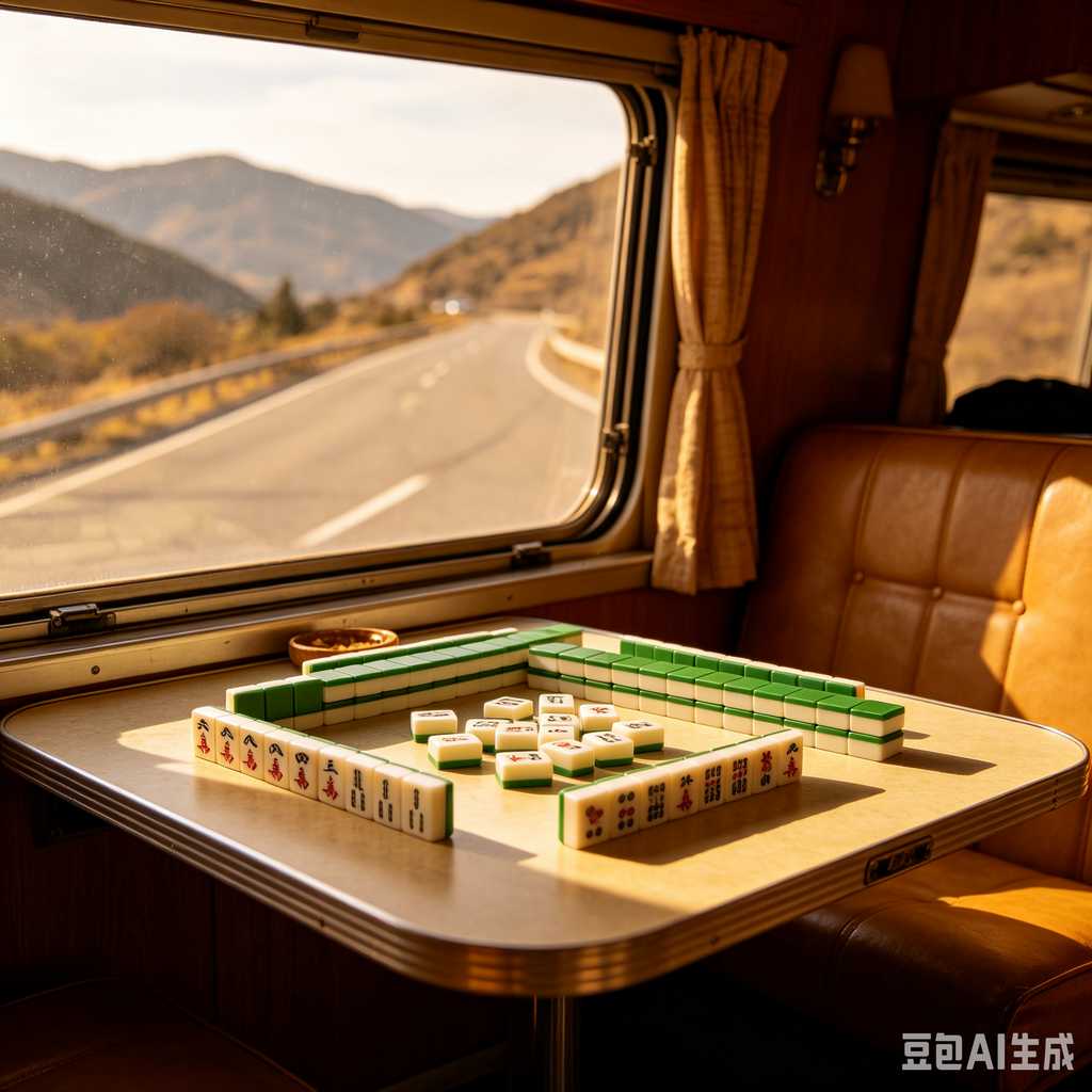 fine polished mahjong set